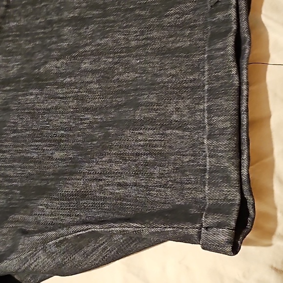 Denim Drawstring Women's Shorts - Picture 4 of 8